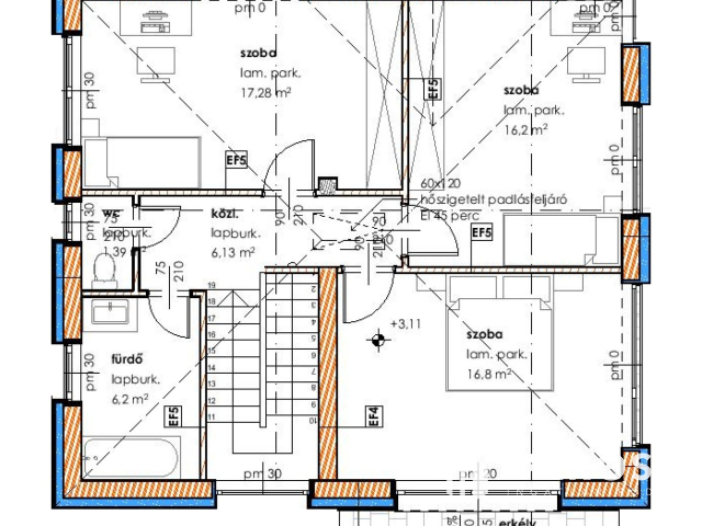 Újszeged kedvelt részén új építésű családi ház!