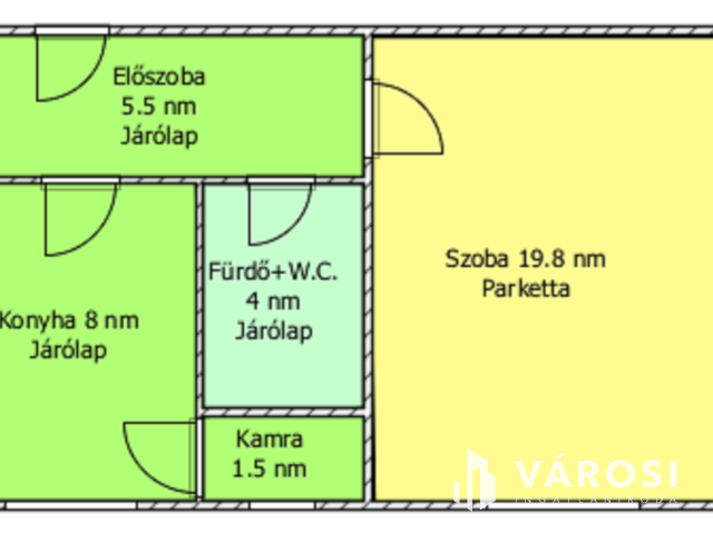 Belváros közelében 3 szobás lakás eladó!