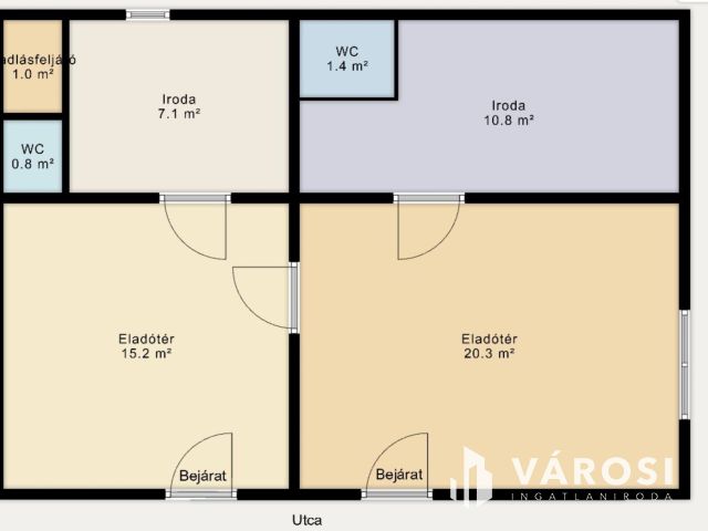 Üzlet a piac mellett