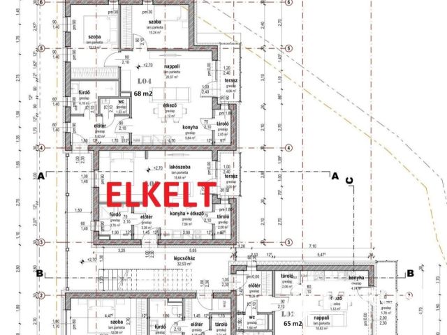 Első emeleti, 68 m²-es új lakás a Várfürdő közelében